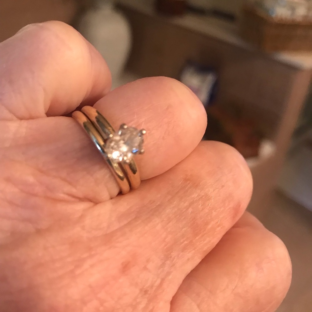 Diamond Wedding Ring Set - Picture 3 of 10